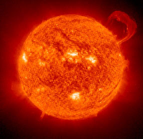 Picture of the  Sun